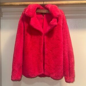 Staccato Bright pink Teddy Jacket